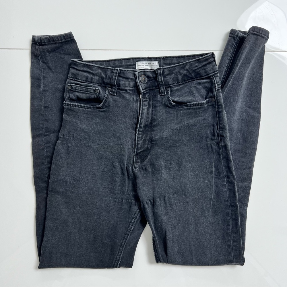 Zara black skinny jeans